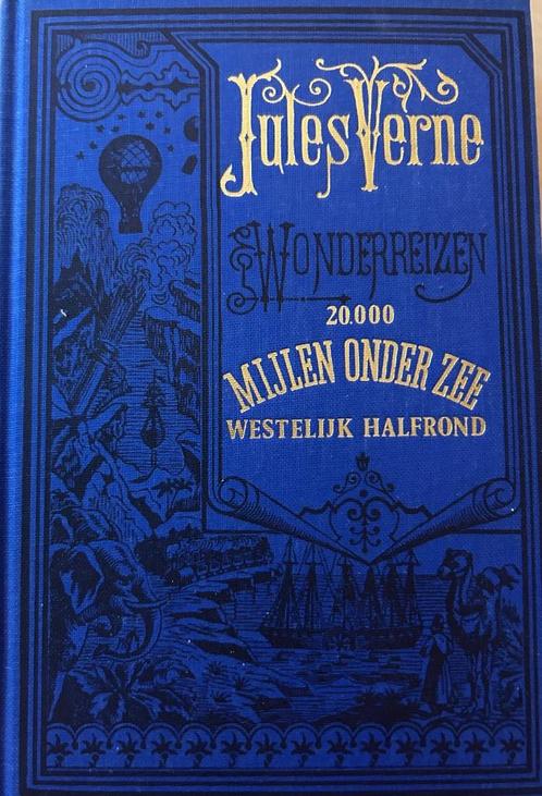 5 x Jules Verne, Boeken, Avontuur en Actie, Gelezen, Ophalen of Verzenden