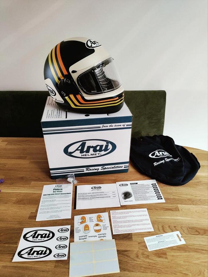 Arai Concept-X - maat S, Motoren, Kleding | Motorhelmen, Integraalhelm, S, Arai, Tweedehands, Ophalen