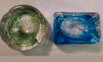 Antiek glazen asbak, Ophalen of Verzenden