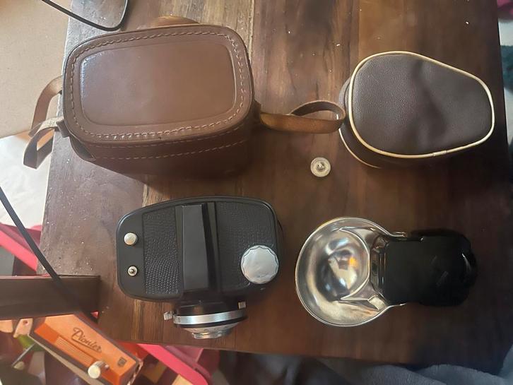 Vintage Agfa Clack Camera met Hoes & Flitser, Audio, Tv en Foto, Fotocamera's Analoog, Gebruikt, Compact, Overige Merken, Ophalen of Verzenden