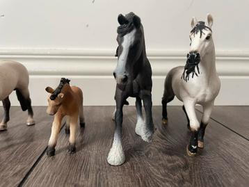 6 Schleich Paarden - Collectie beschikbaar voor biedingen