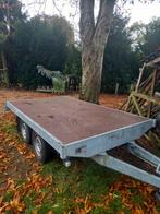 Tandem-asser aanhanger 2000kg - 1.60x2.80m, Auto diversen, Aanhangers en Bagagewagens, Ophalen, Gebruikt