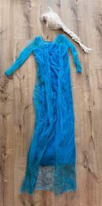 Elsa jurk Frozen (m), Ophalen of Verzenden, Zo goed als nieuw, Carnaval