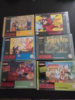 Diverse spellen voor de snes, N64 en Ps1., Spelcomputers en Games, 1 speler, Ophalen of Verzenden, Gebruikt, Vanaf 3 jaar
