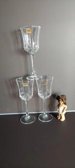 Nieuw 3 Vintage Luminarc octime wijnglazen glazen 18 cl, Eu, Eu, Overige typen, Nieuw