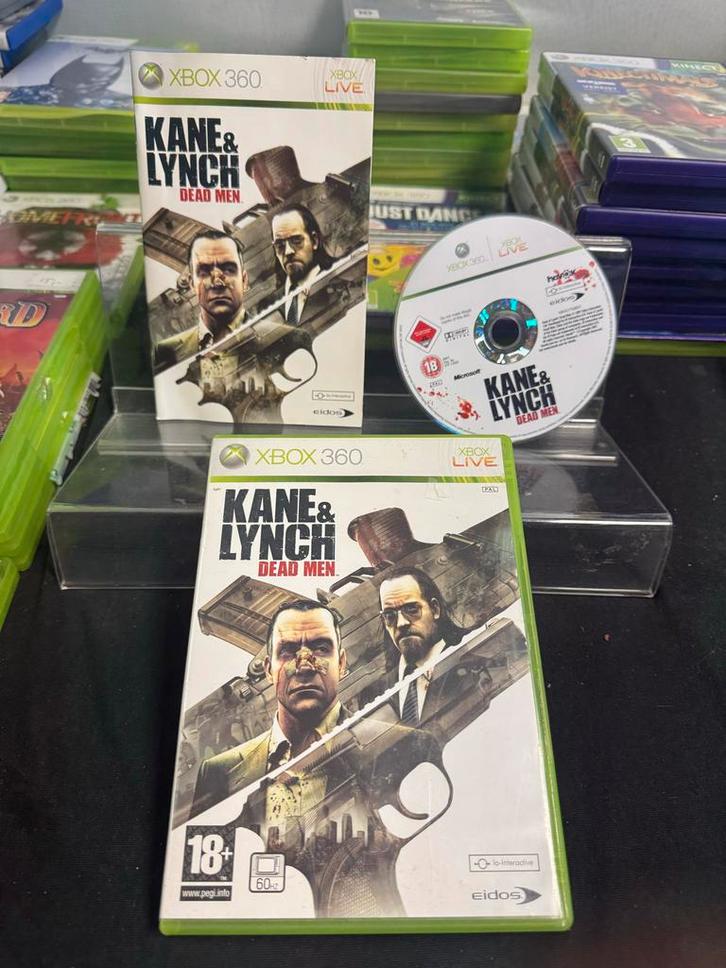 Kane & Lynch: Dead Men - Xbox 360, Spelcomputers en Games, Games | Xbox 360, Gebruikt, Shooter, 1 speler, Vanaf 18 jaar, Online
