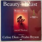 12” maxi : Celine Dion & Peabo Bryson : Beauty and the beast, Gebruikt, Filmmuziek en Soundtracks, Maxi-single, Ophalen of Verzenden