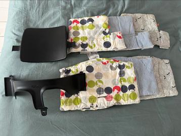 Tripp Trapp Baby set van stokke zwart + 3 bekleding sets beschikbaar voor biedingen