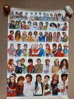 Poster met Pop-idols., Ophalen, Rechthoekig Staand, Deurposter of groter, Zo goed als nieuw