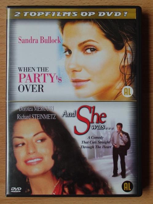 Dvd When the party's over/And she was..., Cd's en Dvd's, Dvd's | Komedie, Gebruikt, Alle leeftijden, Ophalen