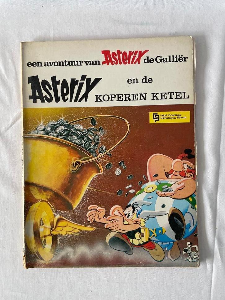 Asterix en de koperen Ketel, Boeken, Stripboeken, Gelezen, Eén stripboek, Ophalen of Verzenden