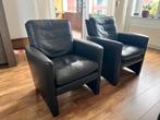 Zeer nette lederen fauteuils;, Huis en Inrichting, Fauteuils, Ophalen, Gebruikt