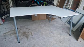 Ikea galant hoekbureau buro met extra onderdelen 160x120 - afbeelding 2