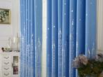 Kindergordijnen Blauw met Kastelen, Ophalen, Gebruikt, Gordijnen of Lamellen