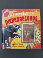 Kwartetboek Dierenrecords in Nieuw staat!!!, Hobby en Vrije tijd, Gezelschapsspellen | Kaartspellen, Ophalen of Verzenden, Zo goed als nieuw