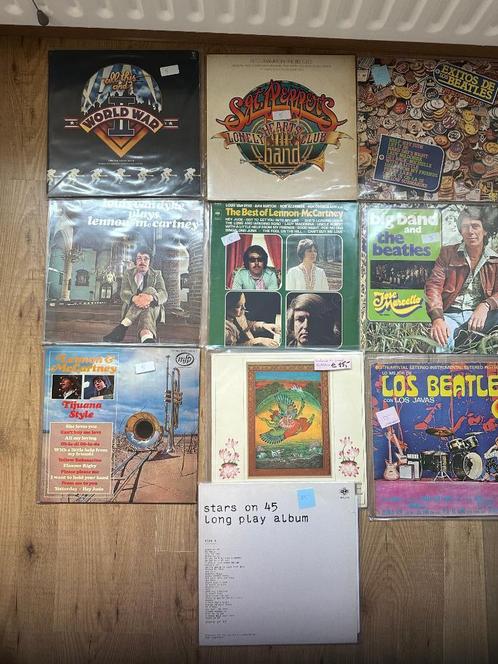 9 x Beatles gerelateerde LP's - alles samen voor €50,-, Cd's en Dvd's, Vinyl | Pop, Gebruikt, 1960 tot 1980, Overige formaten