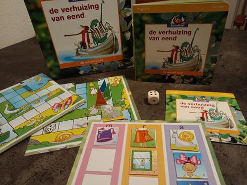 SCHATKIST de verhuizing van eend, ,Zwijsen, Hobby en Vrije tijd, Gezelschapsspellen | Bordspellen, Zo goed als nieuw, Ophalen of Verzenden