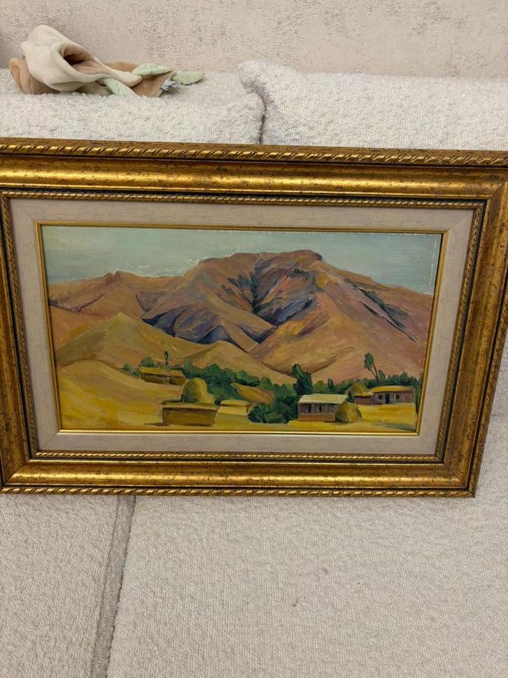 Schilderij "Berglandschap van Armenië", Antiek en Kunst, Kunst | Schilderijen | Klassiek, Verzenden