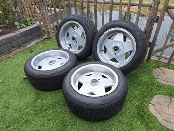 Oldskool set 16" Borbet A. beschikbaar voor biedingen