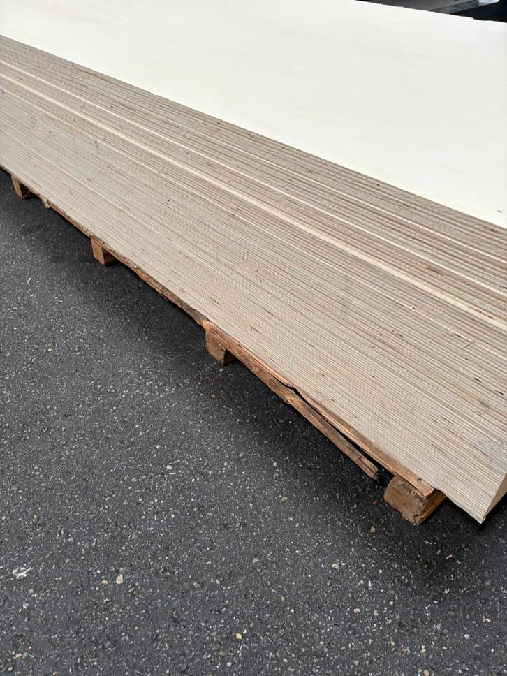 Populieren Multiplex 40mm 250cm x 122cm 15 stuks, Doe-het-zelf en Verbouw, Platen en Panelen, Nieuw, Multiplex, 20 tot 50 mm, Ophalen of Verzenden