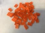 Lego plaat 2x3 oranje, Ophalen of Verzenden, Gebruikt, Losse stenen, Lego