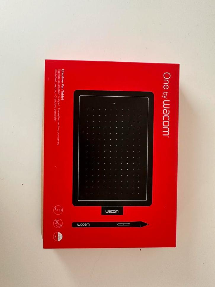 Wacom One by Small Tekentablet, Computers en Software, Tekentablets, Zo goed als nieuw, Bedraad, Ophalen of Verzenden