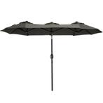 Dubbele Parasol - Nieuw in Doos, Ophalen, Kantelbaar, Nieuw, 2 tot 3 meter