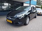 Opel Corsa E 1200i 16V 3 DEURS AIRCO zwart metallic, Voorwielaandrijving, Stof, Gebruikt, Euro 6