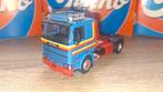 Tekno Scania 142 blauw 1:50, Ophalen of Verzenden, Zo goed als nieuw, Bus of Vrachtwagen, Tekno