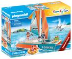 PLAYMOBIL 71043 Catamaran Plezier op het Water 53 delig, Ophalen of Verzenden, Nieuw, Complete set