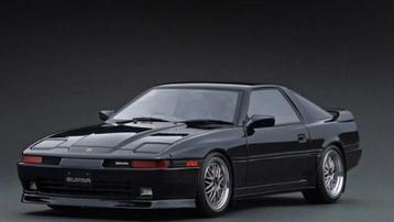 1:18 Toyota Supra 3.0GT LIMITED (MA70) Zwart - BBS LM wheels beschikbaar voor biedingen