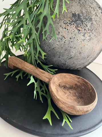 Houten Lepel Kaarshouder Decoratie beschikbaar voor biedingen