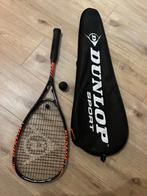 Dunlop Blackstorm Graphite 2.0 Squash Racket, Ophalen, Zo goed als nieuw, Racket, Met hoes