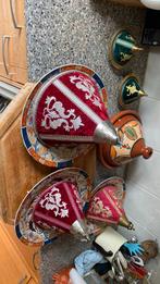 Mooie oosterse aet incl tajine in 1 koop, Huis en Inrichting, Keuken | Servies, Ophalen of Verzenden, Zo goed als nieuw, Overige stijlen