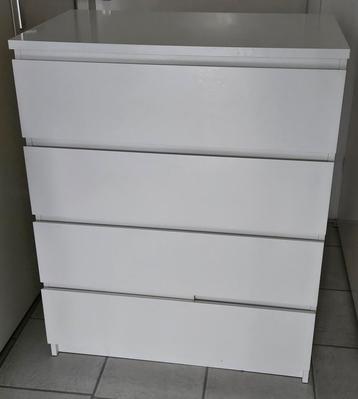 Ikea Malm ladekast wit 