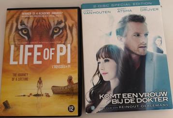 Films Komt een vrouw bij de dokter & Life of Pi DVD beschikbaar voor biedingen
