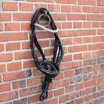 HB Luxe hoofstel met sier frontriem ROZE - Pony, Ophalen of Verzenden, Nieuw, Dressuur