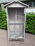 Mooie voliere, Ophalen, Zo goed als nieuw, Hout, Vogelkooi