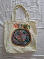 Nirvana totebag tote bag stoffen tas logo merch, Ophalen of Verzenden, Zo goed als nieuw, Kleding