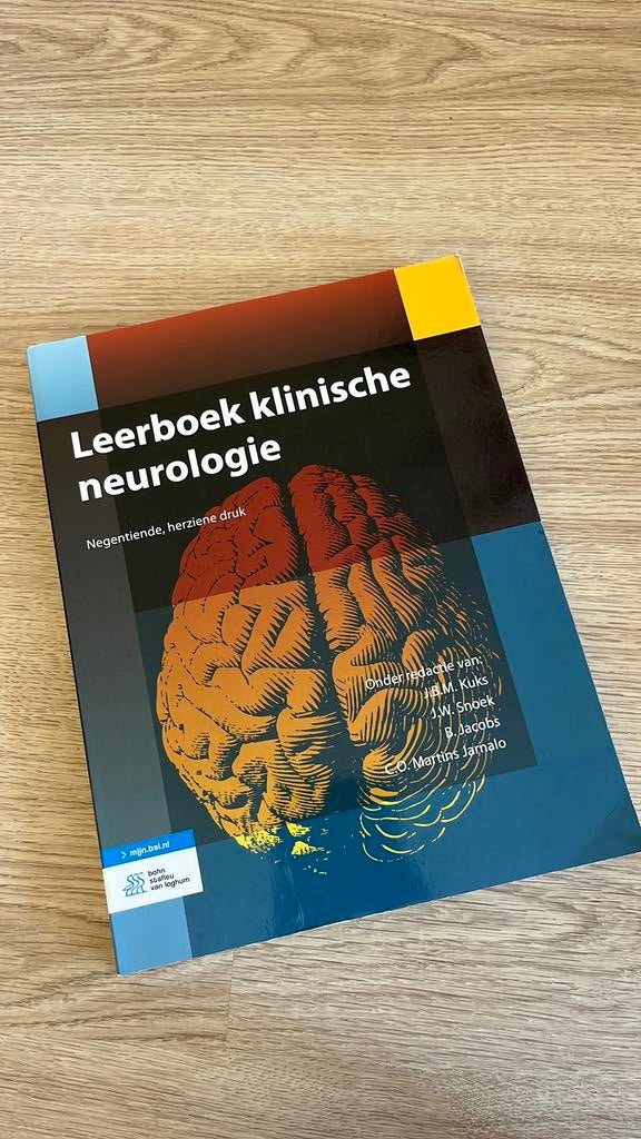 C.O. Martins Jarnalo - Leerboek klinische neurologie, Boeken, Ophalen of Verzenden, Zo goed als nieuw, C.O. Martins Jarnalo; J.B.M. Kuks; J.W. Snoek; B. Jacobs