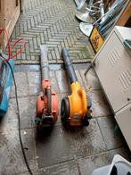 Loop of sloop bladblazers en zaagtafel, Ophalen, Gebruikt