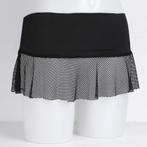 Zwarte fishnet rok mini micro sexy doorzichtige 34 36 38 40, Verzenden, Nieuw, Zwart, Boven de knie