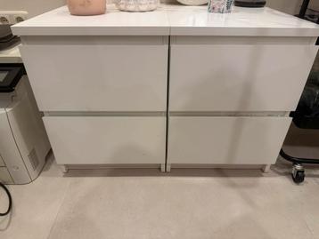 Malm nacht kasjes ikea