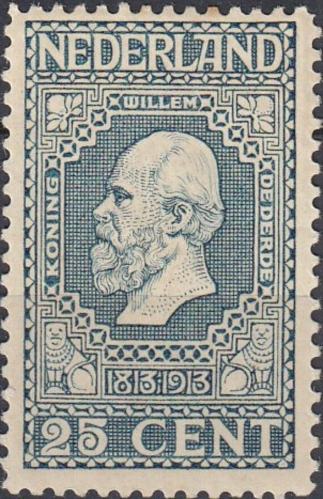 Nederland- 1913- 100 Jaar Onafhankelijkheid- Jubileum- nr 96, Postzegels en Munten, Postzegels | Nederland, Postfris, T/m 1940