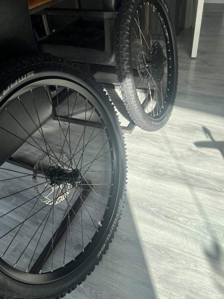 Shimano deore wielen 27,5”+banden+remschijven+12sp cas+body, Fietsen en Brommers, Fietsonderdelen, Zo goed als nieuw, Mountainbike