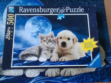 Ravensburger puzzel 500 stukjes beschikbaar voor biedingen