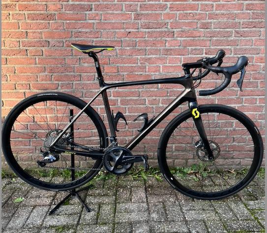 Scott addict 10 racefiets Ultegra, Fietsen en Brommers, Fietsen | Racefietsen, Gebruikt, Heren, Overige merken, Meer dan 20 versnellingen