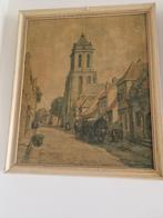 Fascimile Kerktoren met paard en wagen SCH39, Ophalen of Verzenden