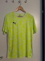 Puma Sportshirt - Neon Geel - Maat M, Kleding | Heren, Sportkleding, Ophalen of Verzenden, Zo goed als nieuw, Maat 48/50 (M), Geel