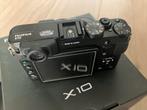 Fujifilm X10 - in goede staat + Accessoires, Compact, Ophalen of Verzenden, Zo goed als nieuw, 4 t/m 7 keer